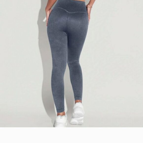 POPFLEX Supersculpt Seamless Leggings - Vintage Indigo Extra Curve Flex (1x-3x) - Picture 5 of 14